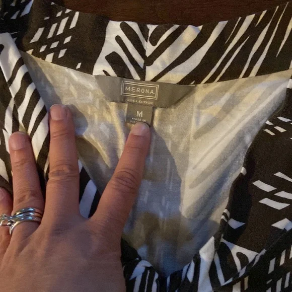 Merona Dress with Tie - Picture 2 of 3